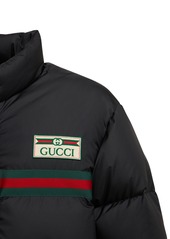 Gucci Water Repellent Nylon Down Jacket