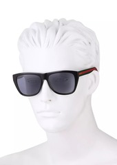 Gucci Web 57MM Sunglasses