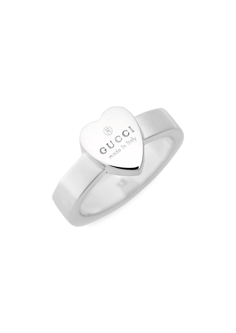 silver gucci ring womens