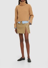 Gucci Wool & Cashmere Turtleneck Sweater