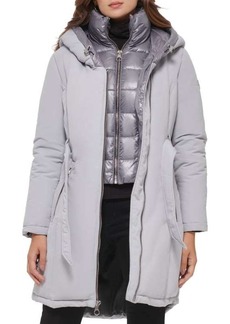 GUESS 2-Layer Hooded Parka