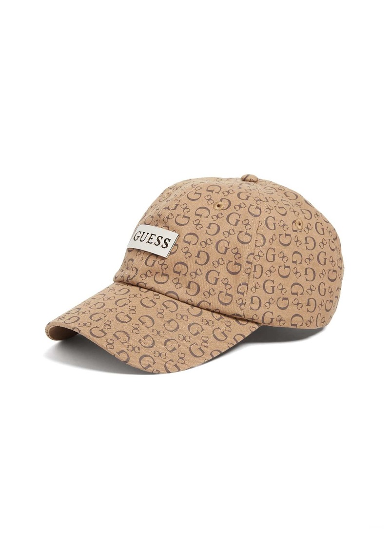 GUESS Allover Logo Baseball Hat