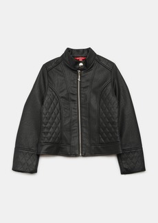 GUESS Art Quilted Moto Jacket (7-14)