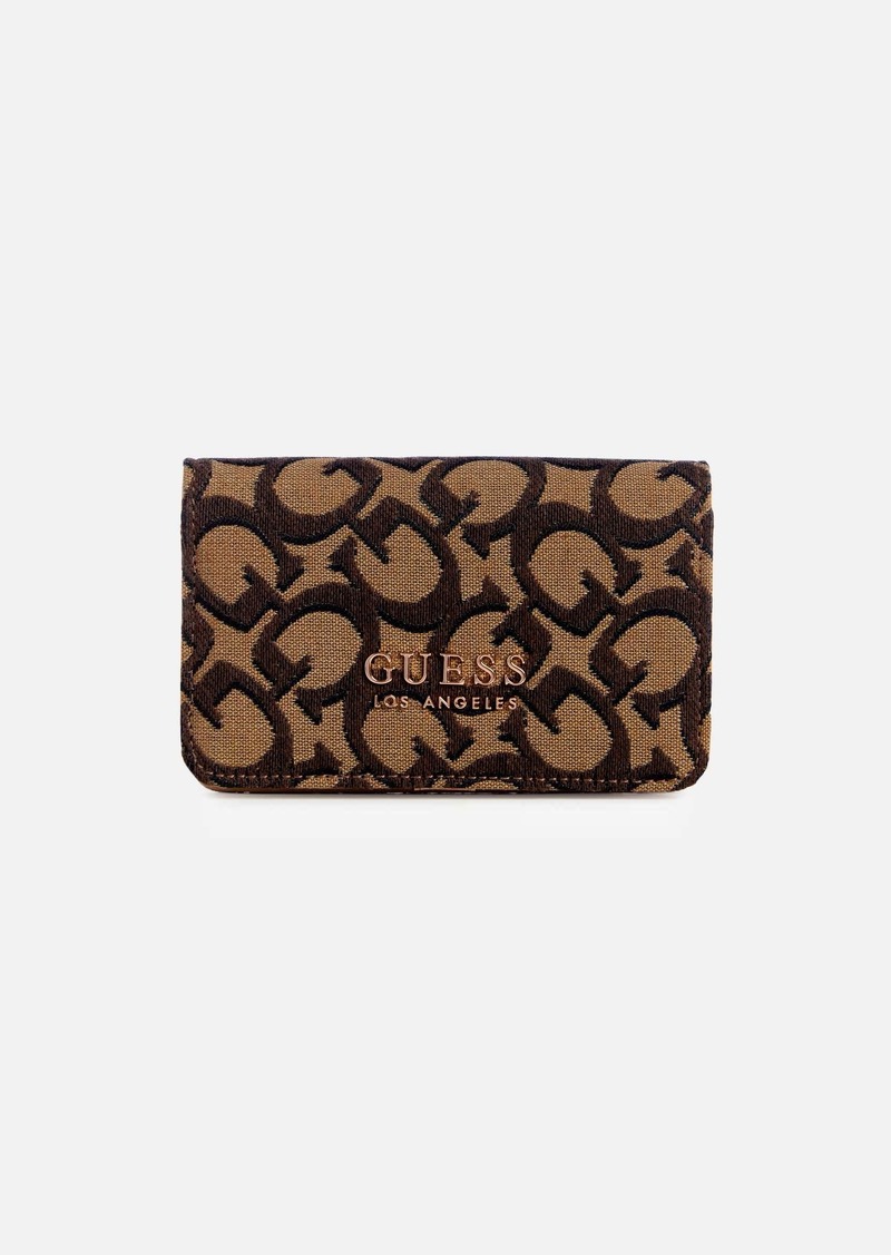 GUESS Aurore Logo Bifold Card Case