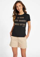 GUESS Be Kind Rhinestone Tee