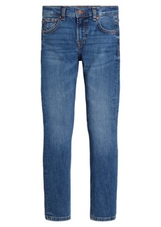 Guess Big Boys Skinny Fit Stretch Denim 5 Pocket Jeans - Carry Medium Blue Wash