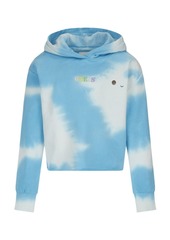 GUESS Big Girls Friends with You Collaboration Allover Cloud Print French Terry Hoodie