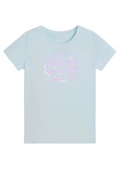 GUESS Big Girls Iridescent Logo Stretch Jersey T-shirt
