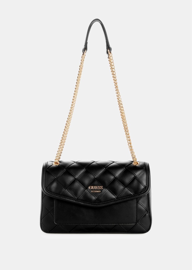 GUESS Bordizzo Woven Convertible Crossbody