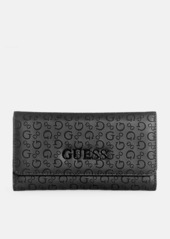 GUESS Bowie Debossed Logo Slim Clutch Wallet