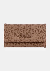 GUESS Bowie Debossed Logo Slim Clutch Wallet