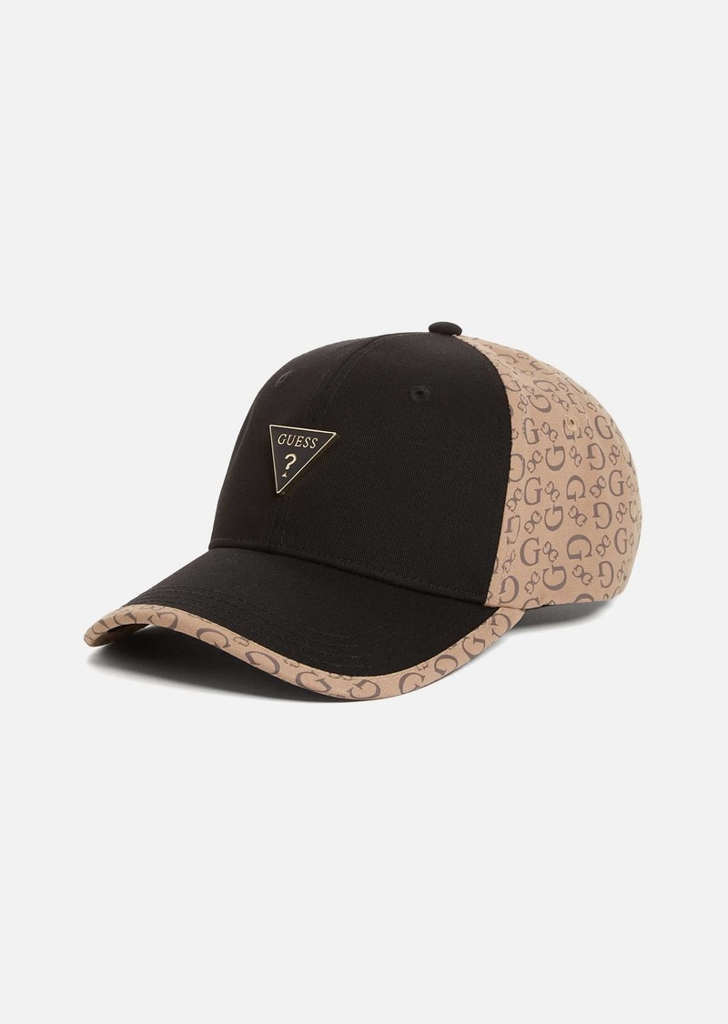 GUESS Color-Block Logo Baseball Hat