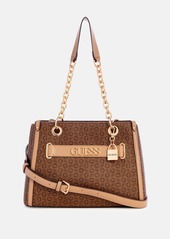 GUESS Creswell Logo Satchel