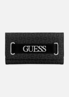 GUESS Creswell Logo Slim Clutch Wallet