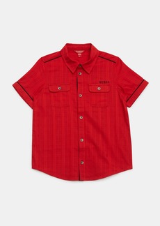 GUESS Dane Button-Up Shirt (7-16)