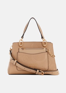 GUESS Easthampton Embossed Signature G Small Satchel