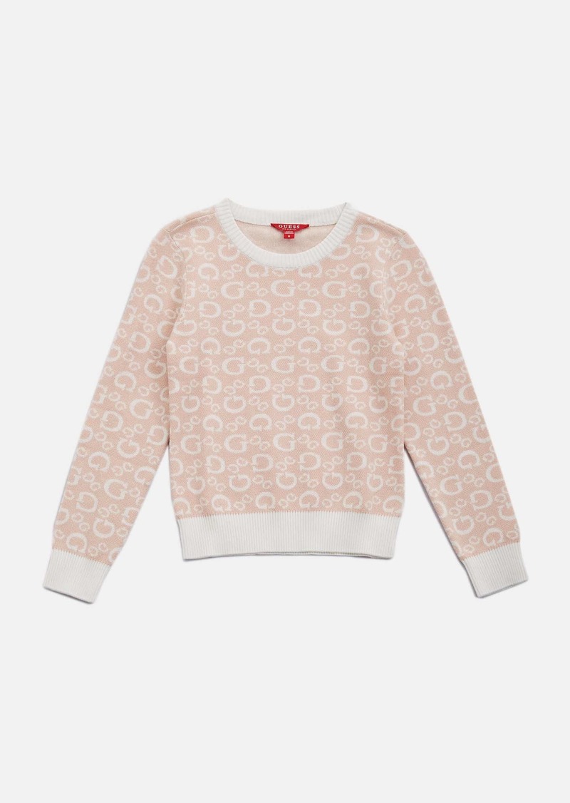 GUESS Eco Jackie Logo Sweater (7-14)