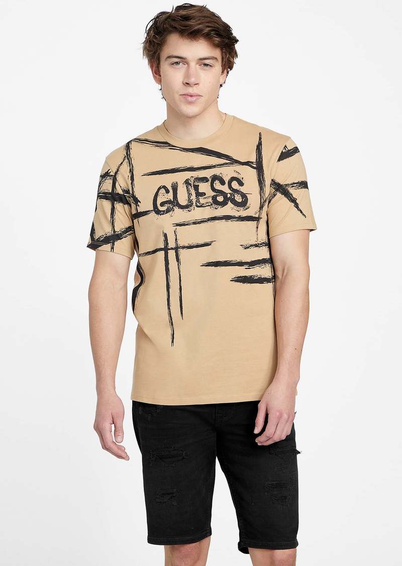 GUESS Eco Linas Paint Tee