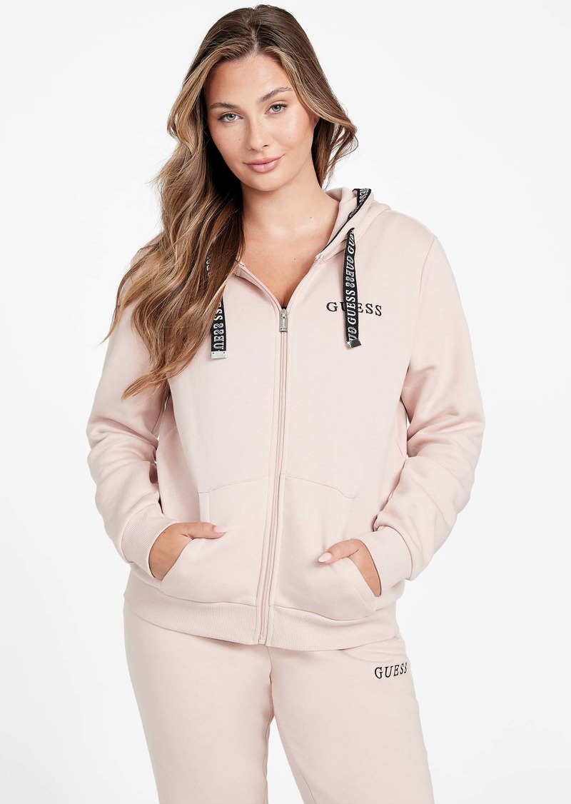 GUESS Edra Logo Zip Hoodie