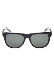 GUESS 54mm Polarized Square Sunglasses