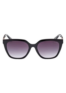 GUESS 55mm Gradient Square Sunglasses