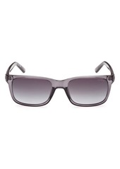 GUESS 55mm Rectangular Sunglasses