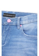 Guess Big Girl 5 Pocket Denim Shorts - GLACIALGIRLYWASH