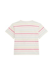 Guess Big Girls Short Sleeve T-Shirt - Palm pink