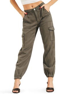 GUESS Bowie Cargo Pants in Asphalt Green Multi at Nordstrom