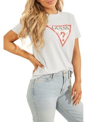 GUESS Classic Fit Logo Graphic Tee in Blue at Nordstrom
