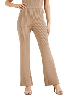 Guess Colette Ribbed Wide-Leg Pants