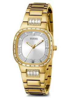 GUESS Crystal Square Bracelet Watch