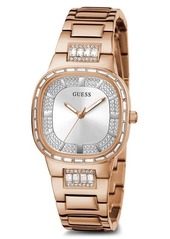 GUESS Crystal Square Bracelet Watch