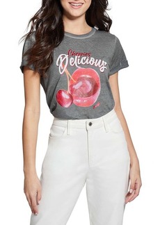 GUESS Delicious Cherries Graphic T-Shirt