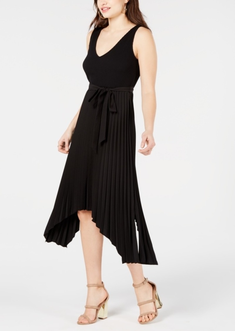 guess erynn pleated dress