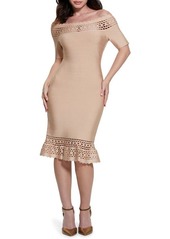 GUESS Gabriela Cutout Bandage Dress