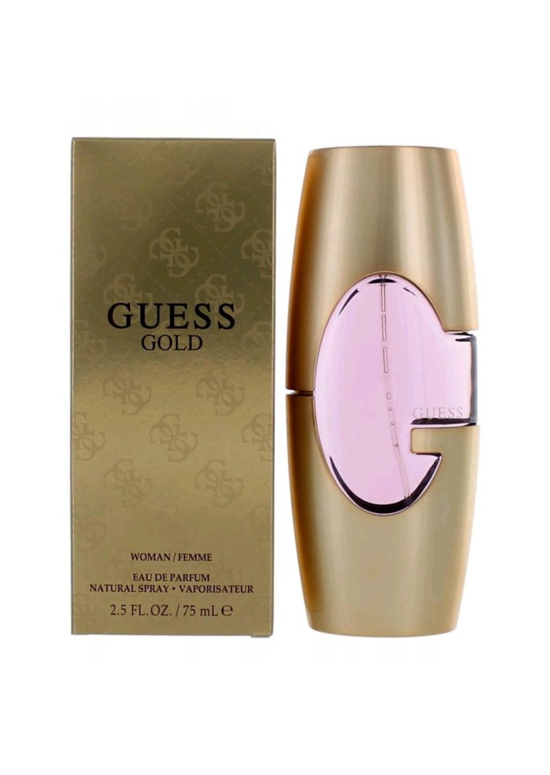 Guess Gold by Parlux, 2.5 oz Eau De Parfum Spray for Women