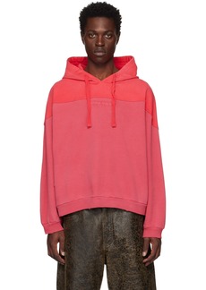 GUESS USA Red Paneled Hoodie