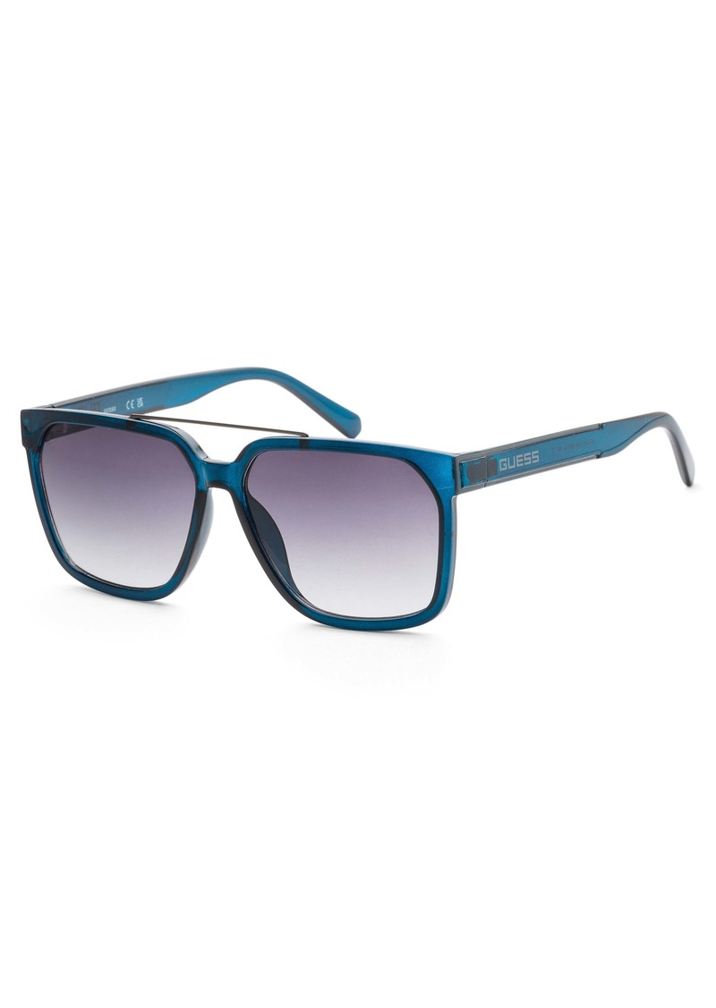Guess Men's 60mm Blue Sunglasses GF0253-90A