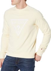 GUESS Men's Active Logo Fleece Sweatshirt