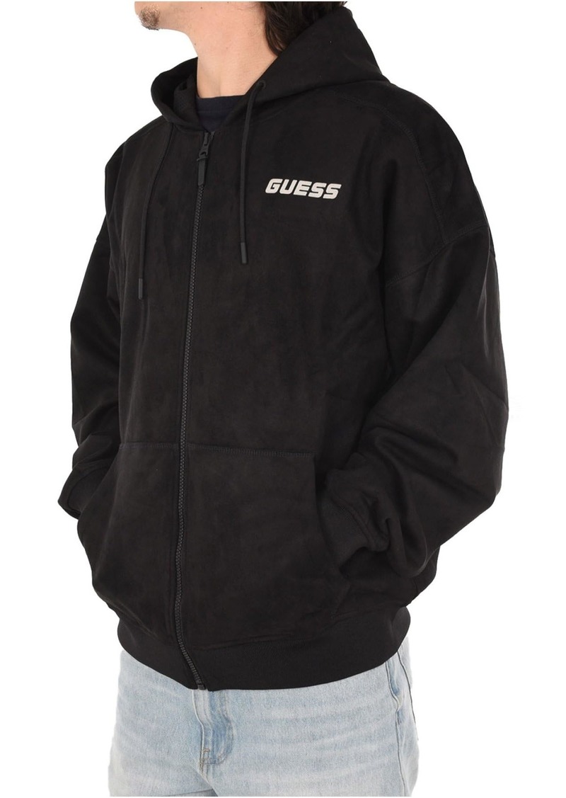 GUESS Men's Daril Zipped Hoodie Sweatshirt