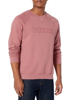 GUESS Men's Eco Aldwin Logo Sweatshirt  M