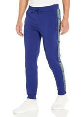 GUESS Men's Eco Arlo Logo Tape Joggers  L