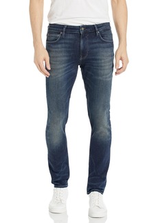 GUESS Men's Eco Mid-Rise Slim Tapered Jeans