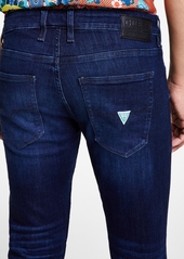 Guess Men's Eco Slim Tapered Fit Jeans - Ringer Wash Indigo