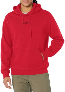 GUESS Men's Eco Roy Embroidered Logo Hoodie  XL