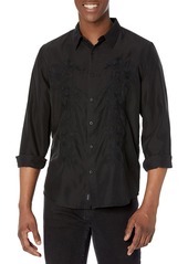 GUESS Men's Eco Woven Long-Sleeve Shirt  S