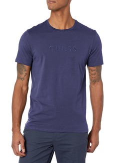 GUESS Men's Embroidered Logo Tee  S