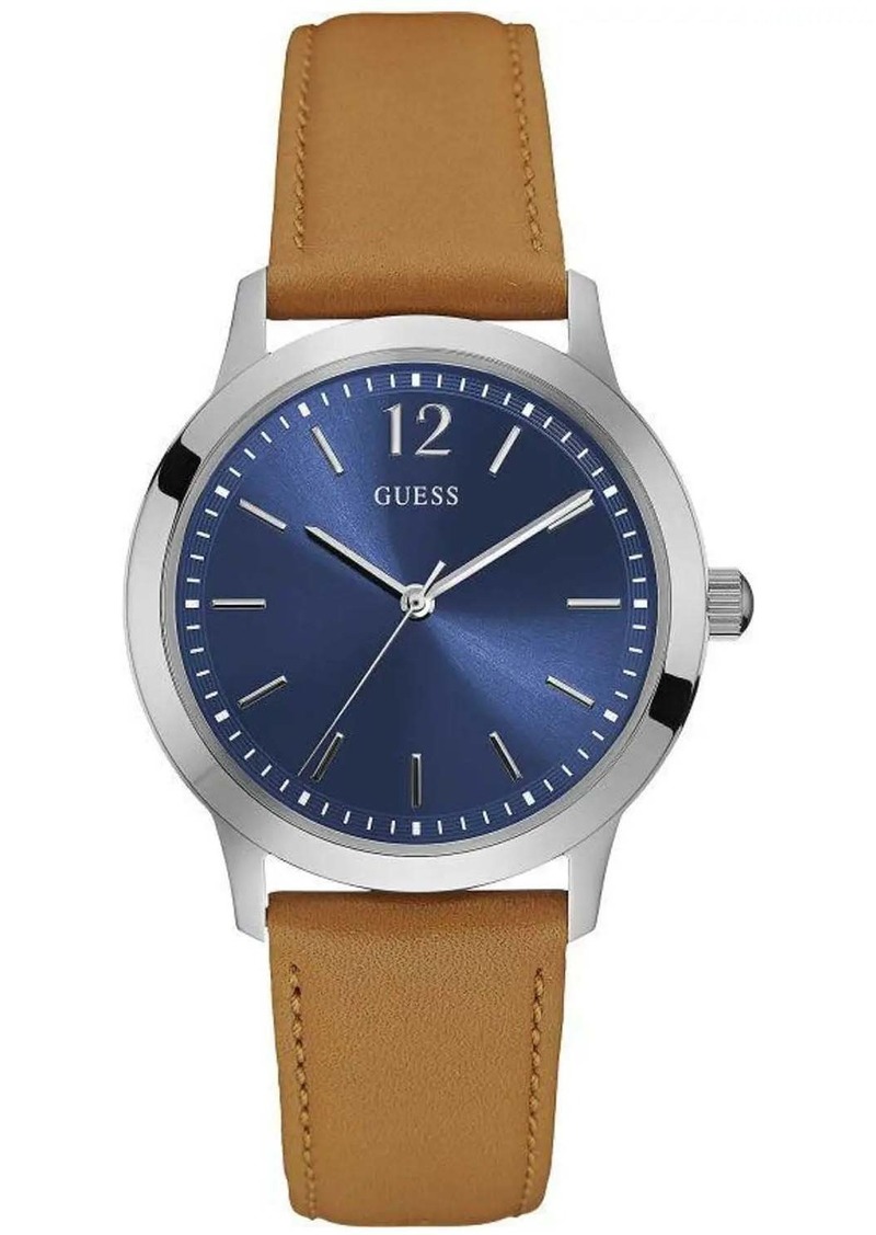 Guess Men's Exchange Blue Dial Watch