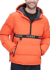 Guess Men's Hooded Popover Puffer